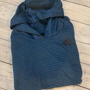 Adidas long sleeve hooded tee
